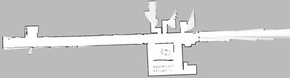 生成された占有格子地図