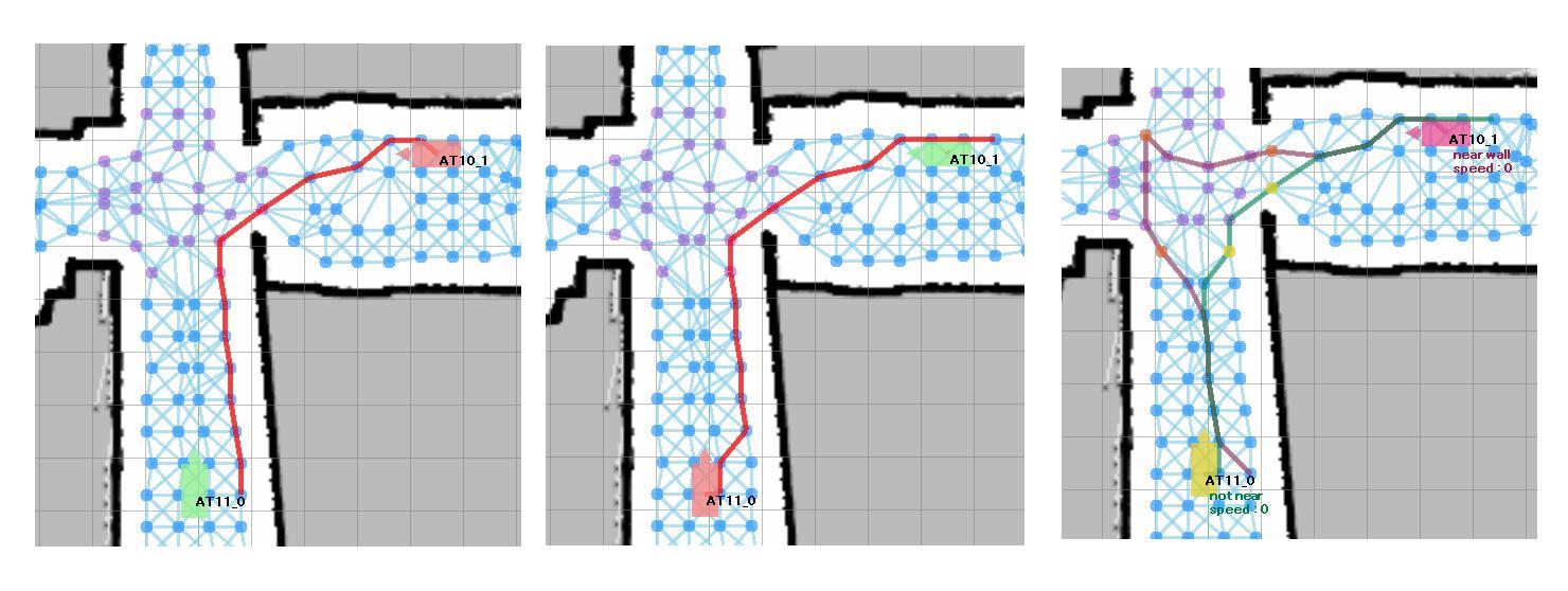 パターン1（右）の経路変更